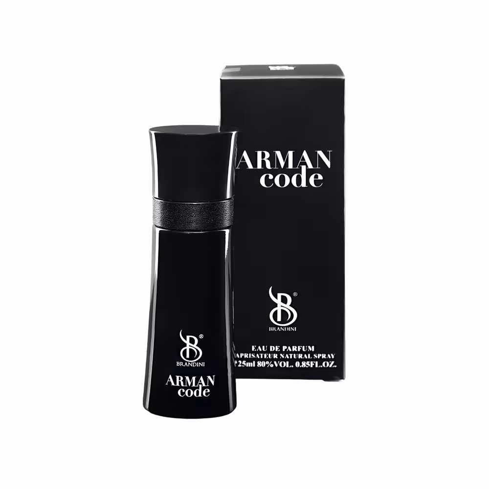 عطر جیبی مردانه آرمان کد برندینی مدل Brandini Arman Code Pocket Perfume
