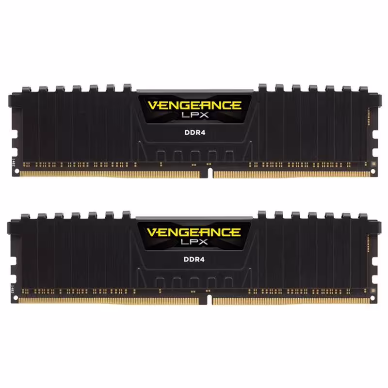 رم دسکتاپ DDR4 دو کاناله 3200 مگاهرتز کورسیر مدل Vengeance LPX ظرفیت 32 گیگابایت