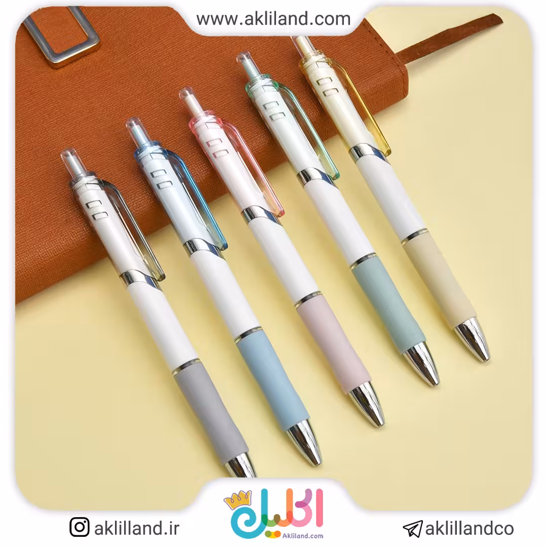 خودکار فشاری رنگ پاستیلی