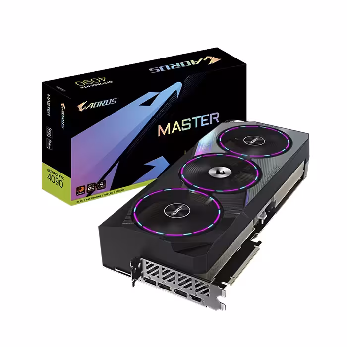 کارت گرافیک گیگابایت AORUS GeForce RTX 4090 MASTER 24GB