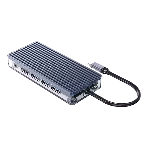 هاب 10 پورت USB-C اوریکو مدل ORICO-WB-11P-GY-BP