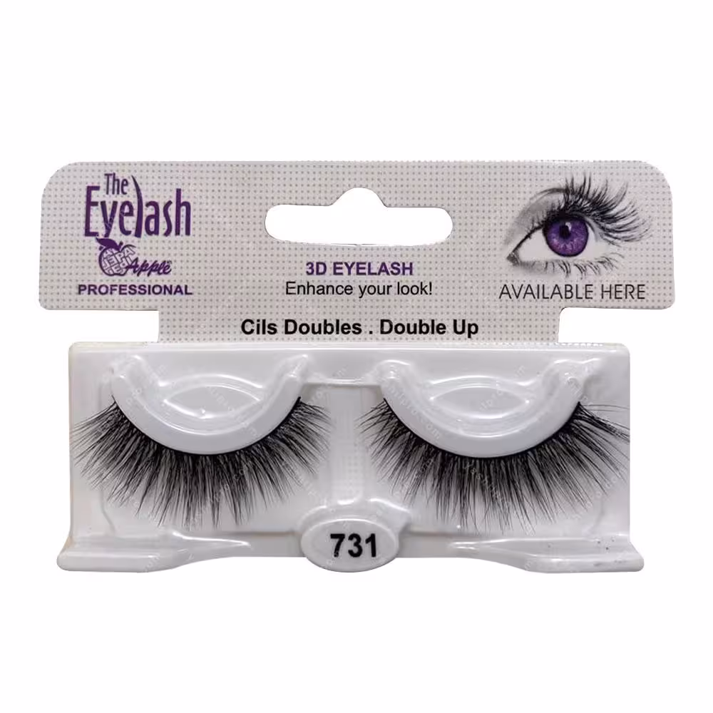 مژه 3D اپل جفتی مدل 731