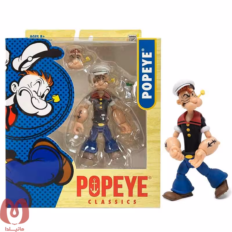 اکشن فیگور Boss Fight Studio مدل ملوان زبل کد Popeye 250722ENS