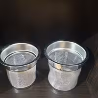 صافی چای و دمنوش  دو عددی تفاله گیر  دوتایی استیل ضد زنگ