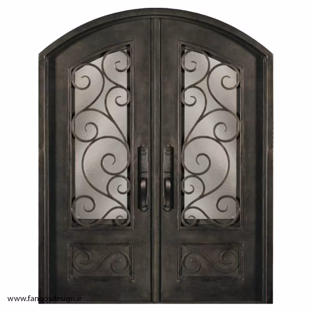 درب اهنی ورودی ساختمان کد 3059