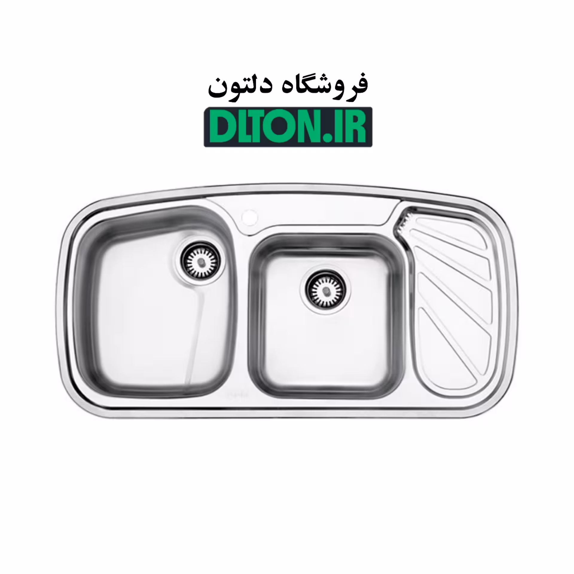 سینک استیل البرز مدل 611 توکار