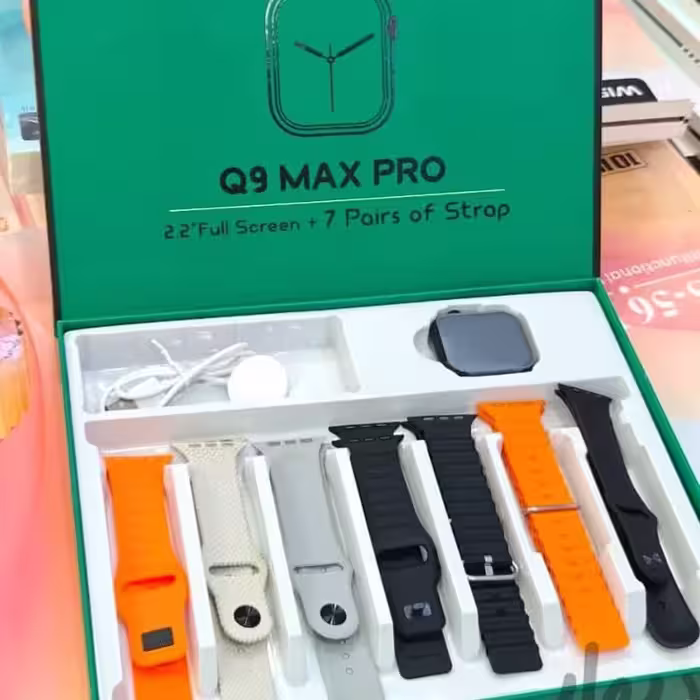 ساعت هوشمند هفت بند Q9 MAX PRO