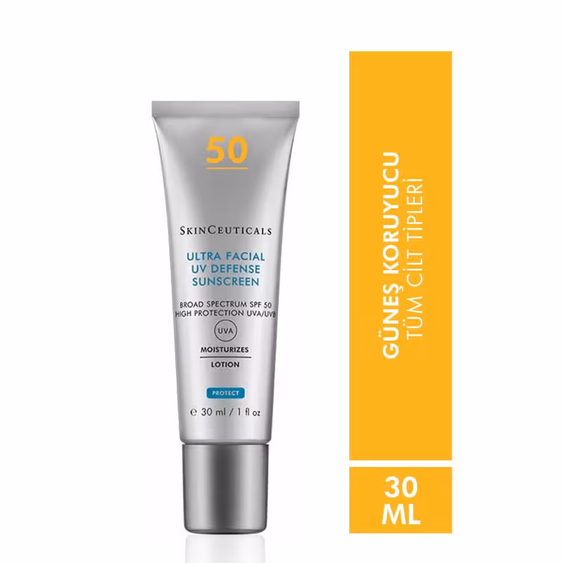 کرم ضد آفتاب فشرده اولترا فیشیال | محافظت طولانی مدت SPF 50 | محافظت در برابر UVA/UVB | مقاوم در برابر آب و تعریق | مناسب پوست های حساس | اسکین سیوتیکال | Skinceuticals Ultra Facial Staylong Defense – 30 میلی لیتر