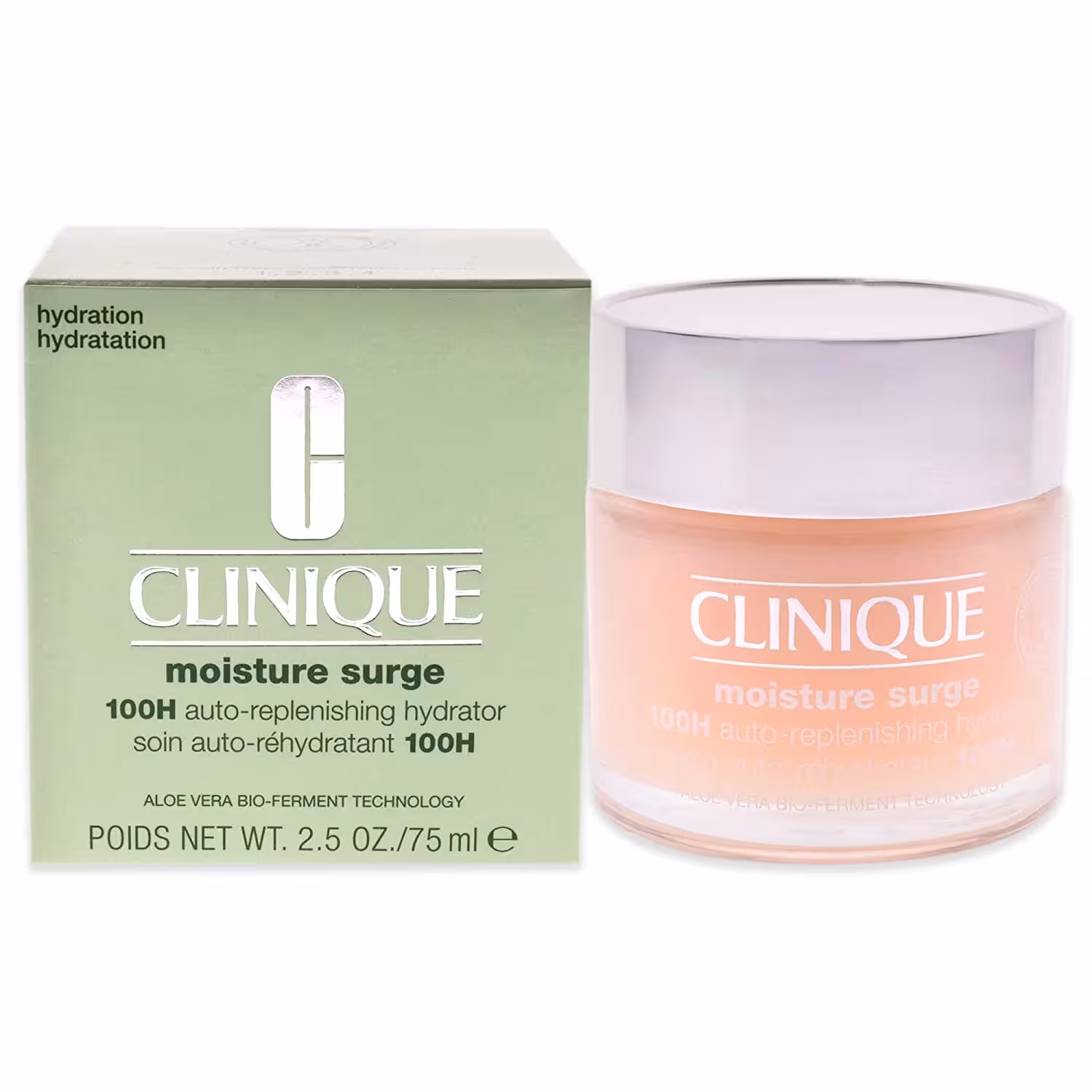 کرم آبرسان 100 ساعته 75 میل کلینیک Clinique Moisture Surge 100H Auto Replenishing Hydrator