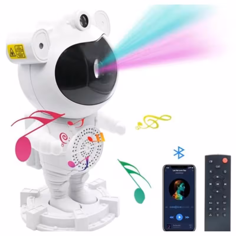 چراغ خواب پروژکتور کهکشانی Astronaut Starry Sky Projector Night Light