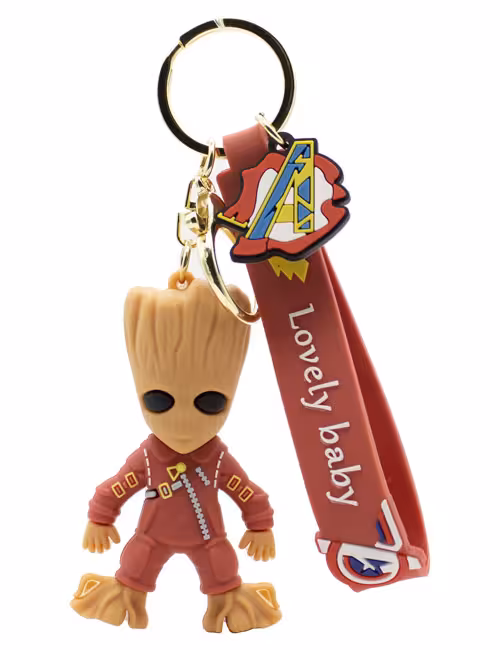 جاکلیدی سیلیکونی فانتزی طرح گروت