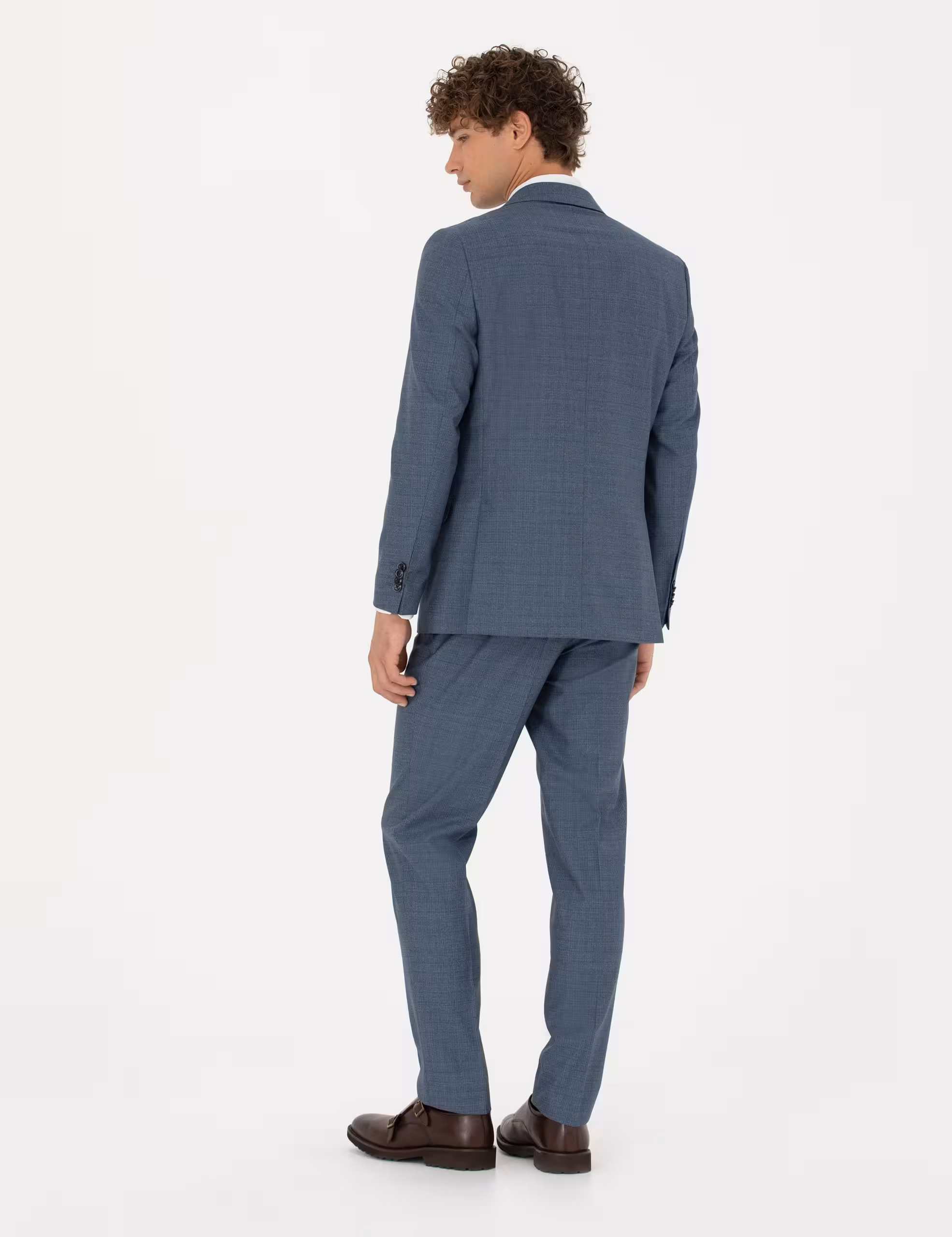 کت و شلوار مردانه آبی تیره پیرکاردین