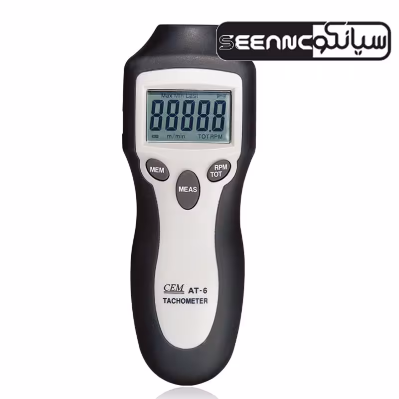 تاکومتر نوری دیجیتال مدل CEM AT-6