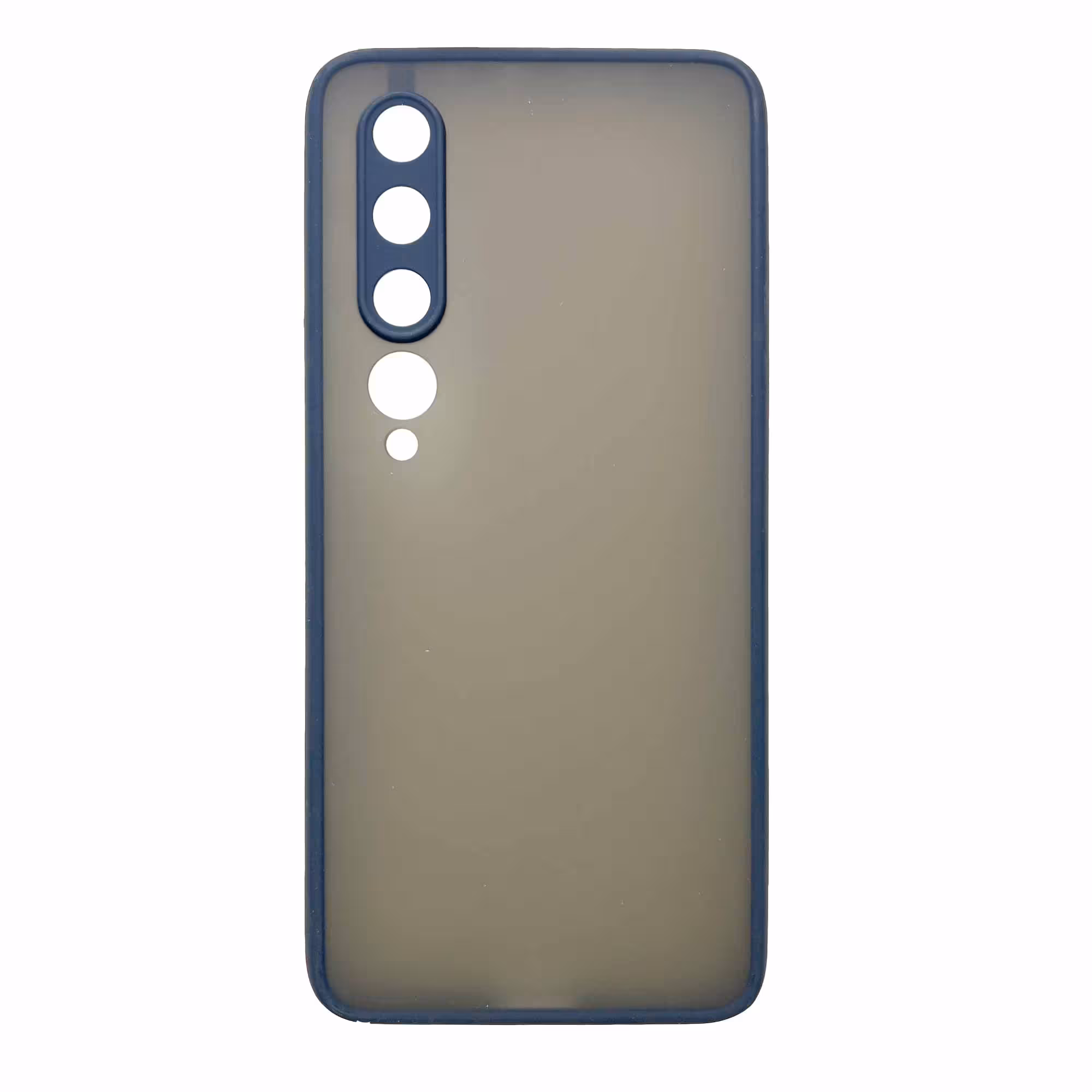 قاب پشت مات محافظ لنزدار مناسب برای Xiaomi mi10-5G-سرمه ای