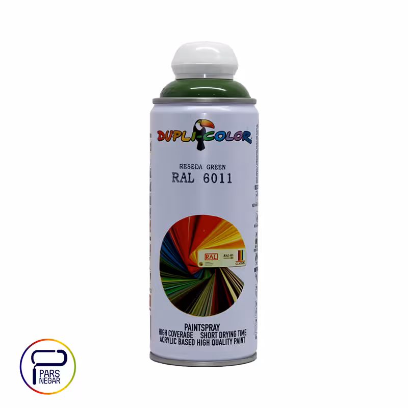 اسپری دوپلی کالر سبز زیتونی رال 6011