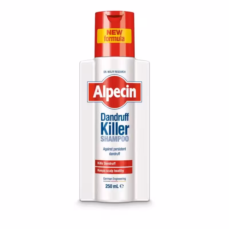 شامپو آلپسین Alpecin مدل Dandruff Killer ضد شوره حجم 250 میل