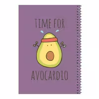 دفتر مشق 80 برگ اس جی طرح آووکادو