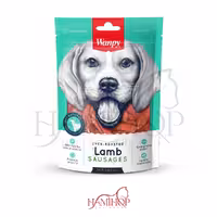تشویقی سگ ونپی مدل سوسیس با طعم بره 100 گرم wanpy lamb sausages