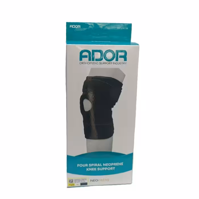 زانوبند نئوپرنی چهار فنره آدور