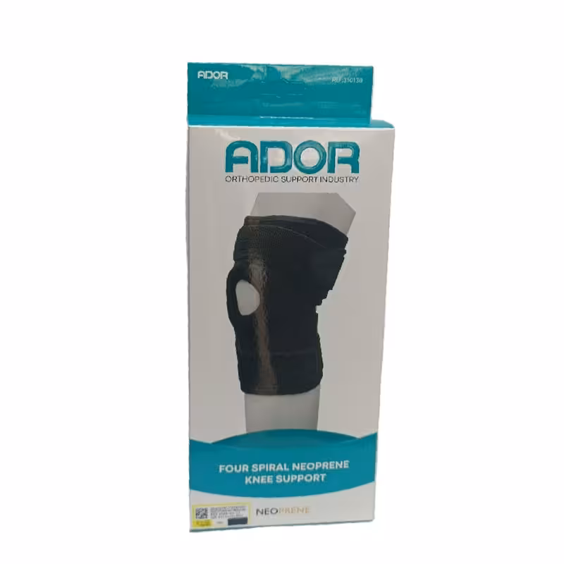 زانوبند نئوپرنی چهار فنره آدور