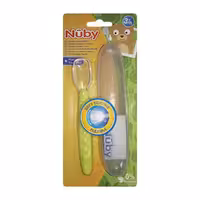 قاشق سیلیکونی قاب دار نابی NUBY