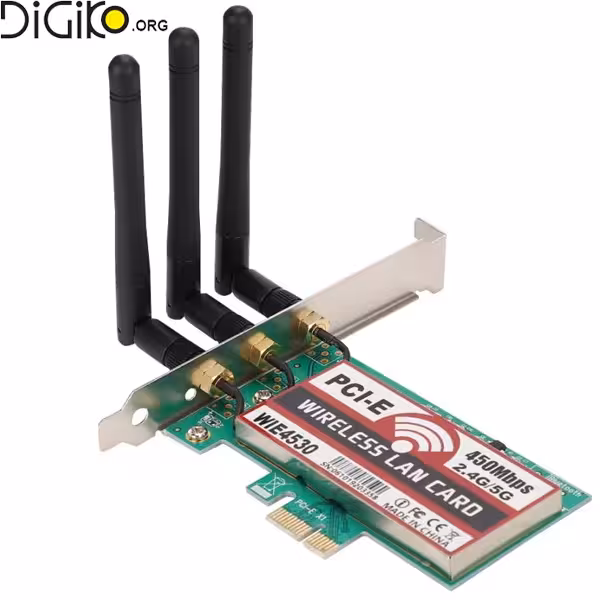 کارت شبکه PCIE بی‌سیم 450Mbpsمینی تک