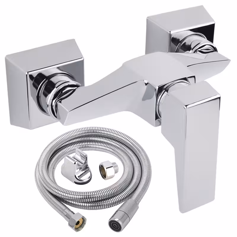 شیر سرویس بهداشتی کسری مدل کنکورد به همراه شلنگ