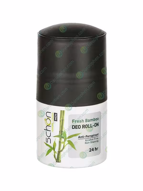مام رول دئودورانت مردانه فرش بامبو شون – Fresh Bamboo Roll-On Deodorant For Men SCHON