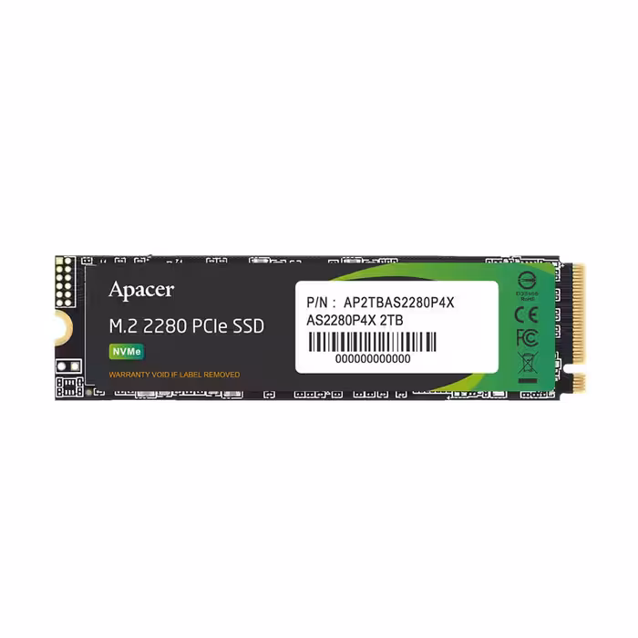حافظه اس اس دی اینترنال اپیسر مدل AS2280 P4 M.2 PCIe Gen3 x4 ظرفیت 256 گیگابایت