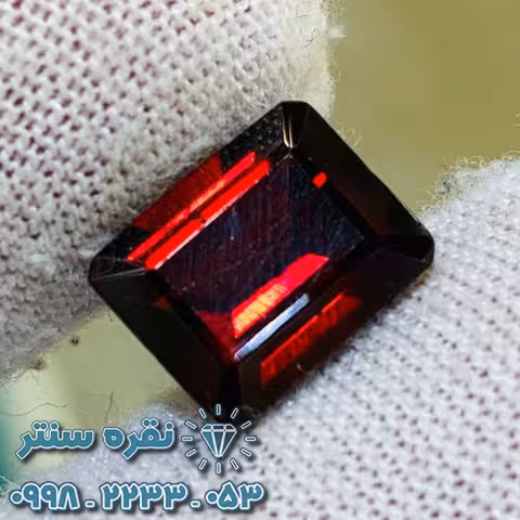 سنگ یاقوت گارنت 4.65 قیراط