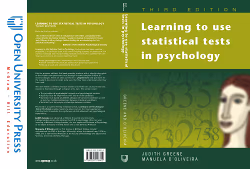 خرید و دانلود نسخه کامل کتاب Learning to Use Statistical Tests in Psychology