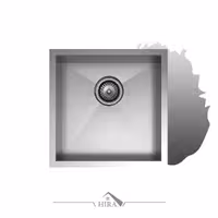 سینک دست‌ساز مونوگرام مدل MOS4050