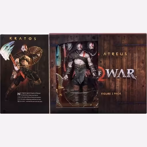 اکشن فیگور کراتوس و آترئوس Kratos Atreus