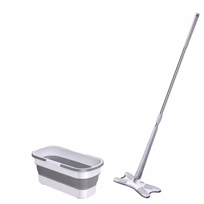 ست سطل تاشو و تی زمین شوی آبگیر FoliBuck Squeeze