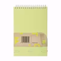 دفتریادداشت 80برگ 145*210سیمی پارچه ای سخت الیپون کد274کارتن 36عددی