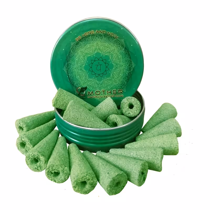 عود آبشاری دستساز مدل چاکرا چهارم (چاکرا قلب ) کد 520211