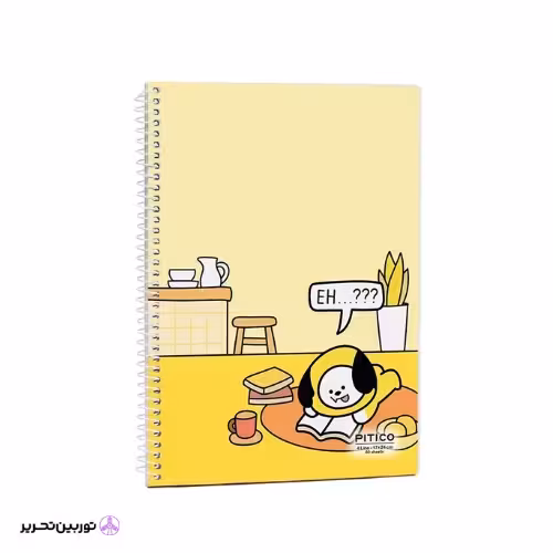 دفتر 4 خط زبان pitico کد 02