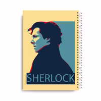 دفتر یادداشت 80 برگ مدل Sherlock کد 718