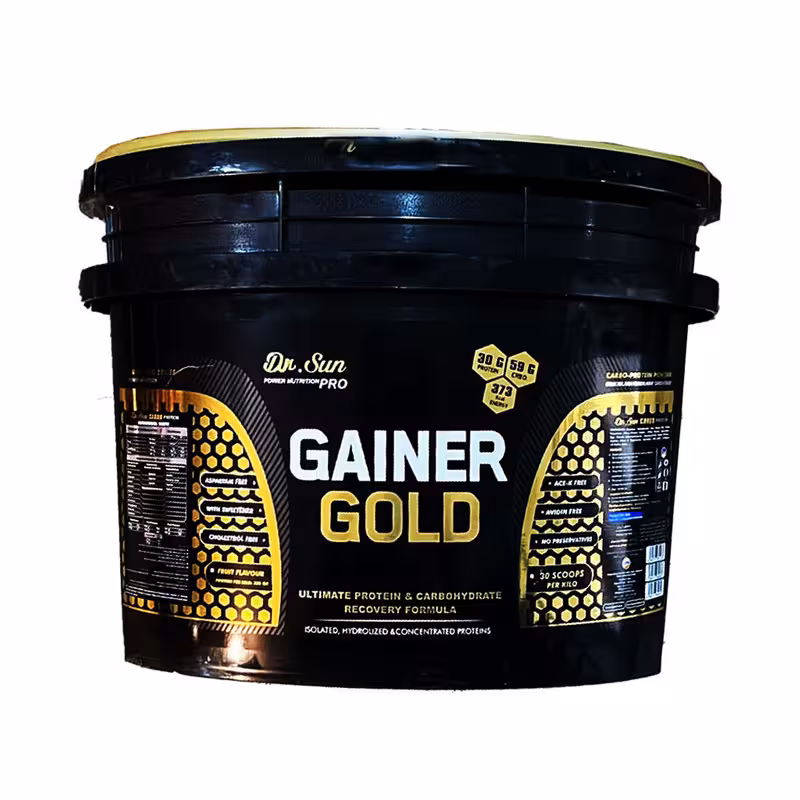 پودر گینر گلد دکتر سان 7 کیلوگرمDr Sun Gainer Gold supplements 7 Kg