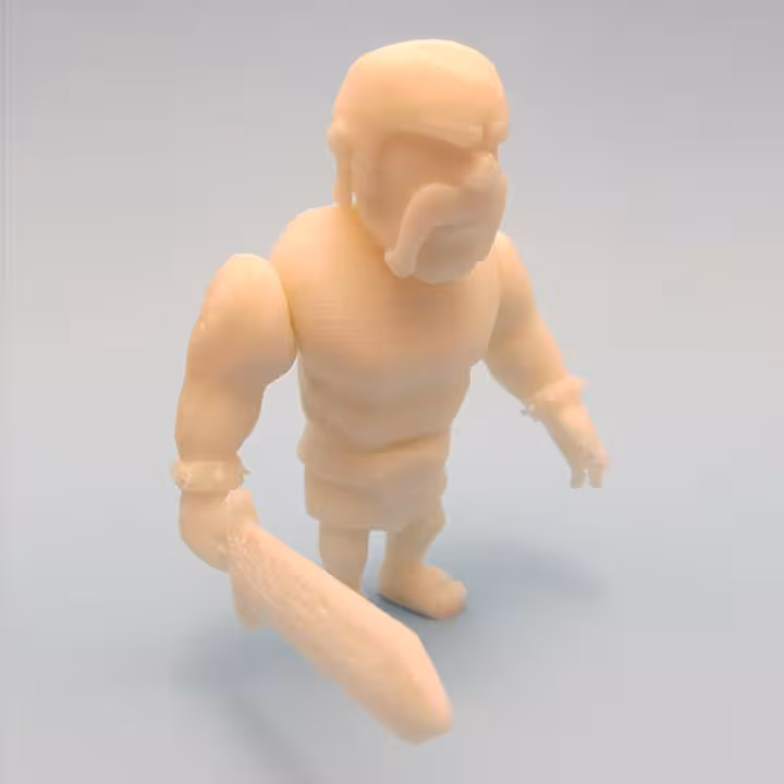 مدل سه بعدی بربر کلش رویال (STL)