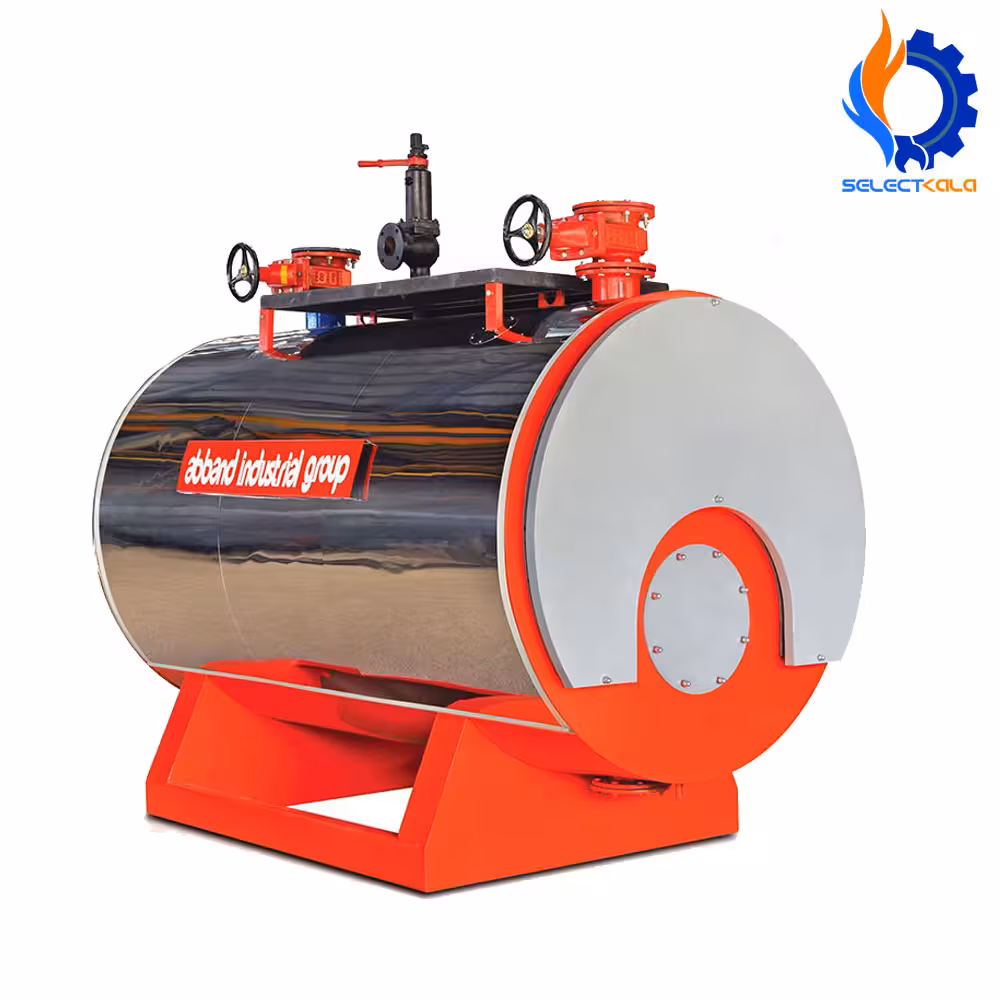 دیگ استاندارد فولادی آبگرم دو پاس با فشار کار 2، 110000 آب بند