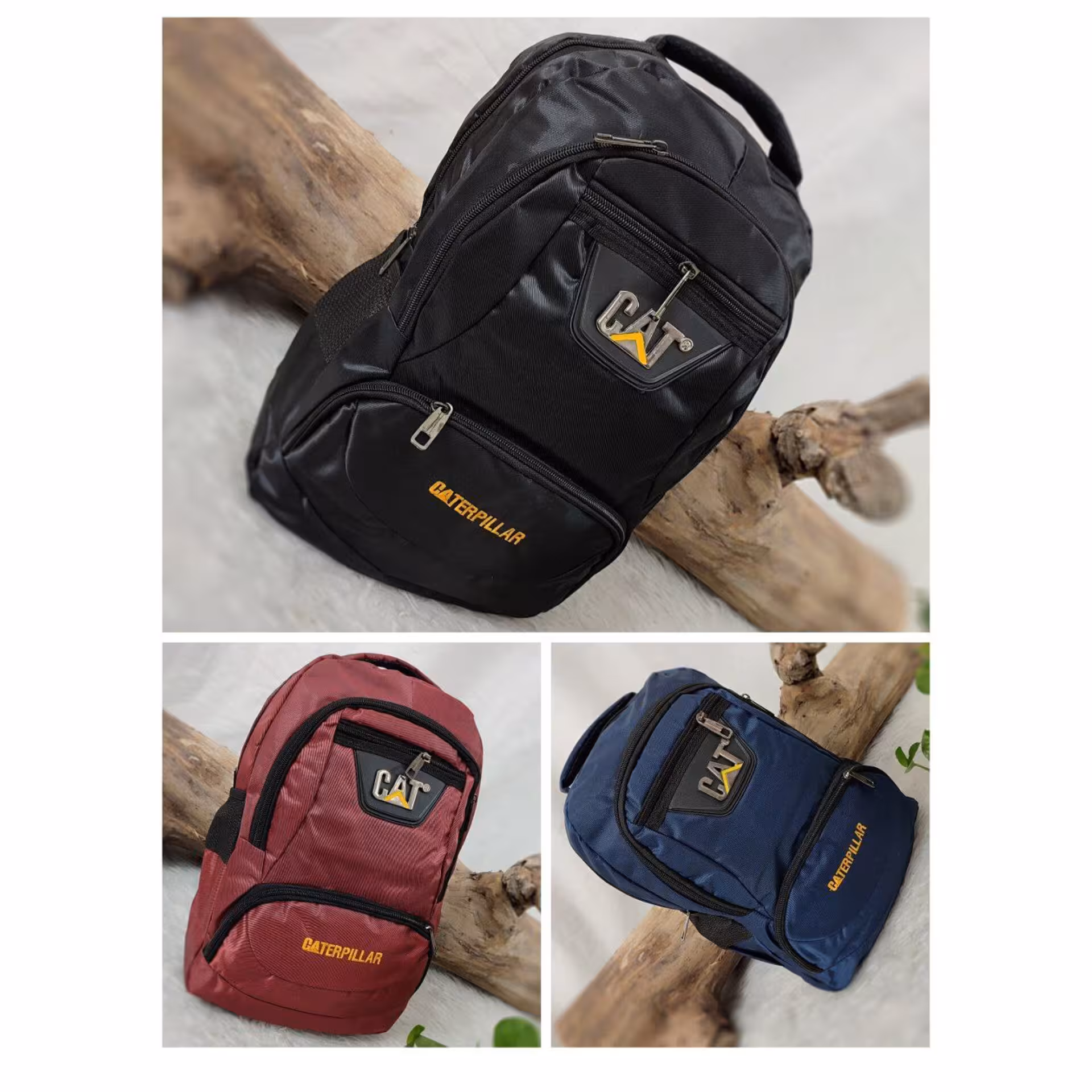 کوله پشتی بزرگ اسپرت cat پلاس کیفیت عالی با جنس کجراه کوله مدرسه و دانشگاه (قبل از سفارش از غرفه دار موجودی گرفته شود )