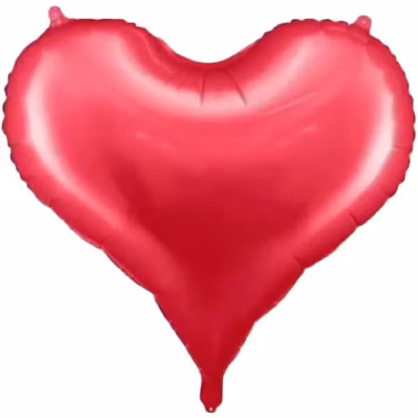 بادکنک فویلی قلب قرمز آمریکایی