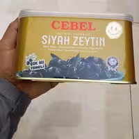 زیتون سیاه جبل ( CEBEL ) فلزی 600گرم خالص ترکیه | amazonchi