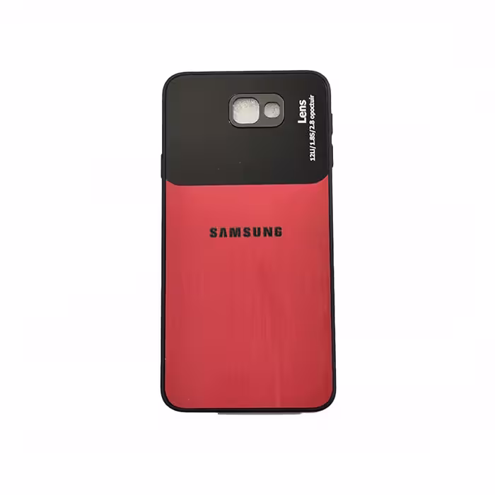 قاب گوشی سامسونگ J7 PRIME طرح ساده قرمز