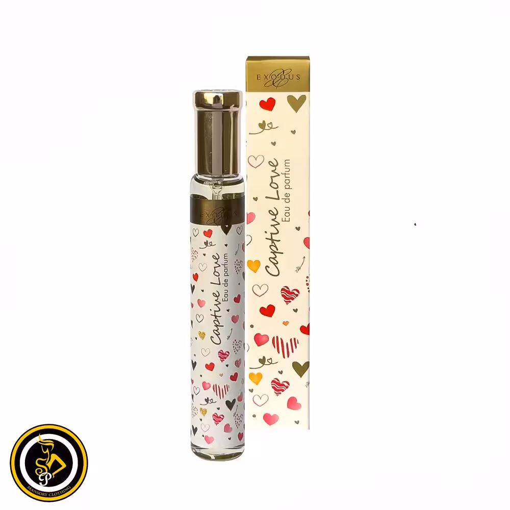ادوپرفیوم جیبی زنانه اگزودوس مدل Captive Love