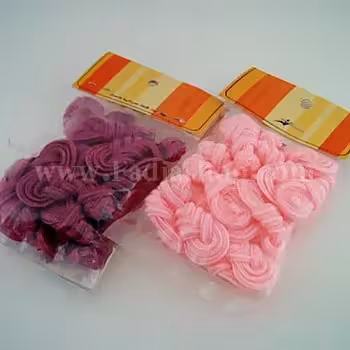 دکمه جفتی قیطانی رنگی