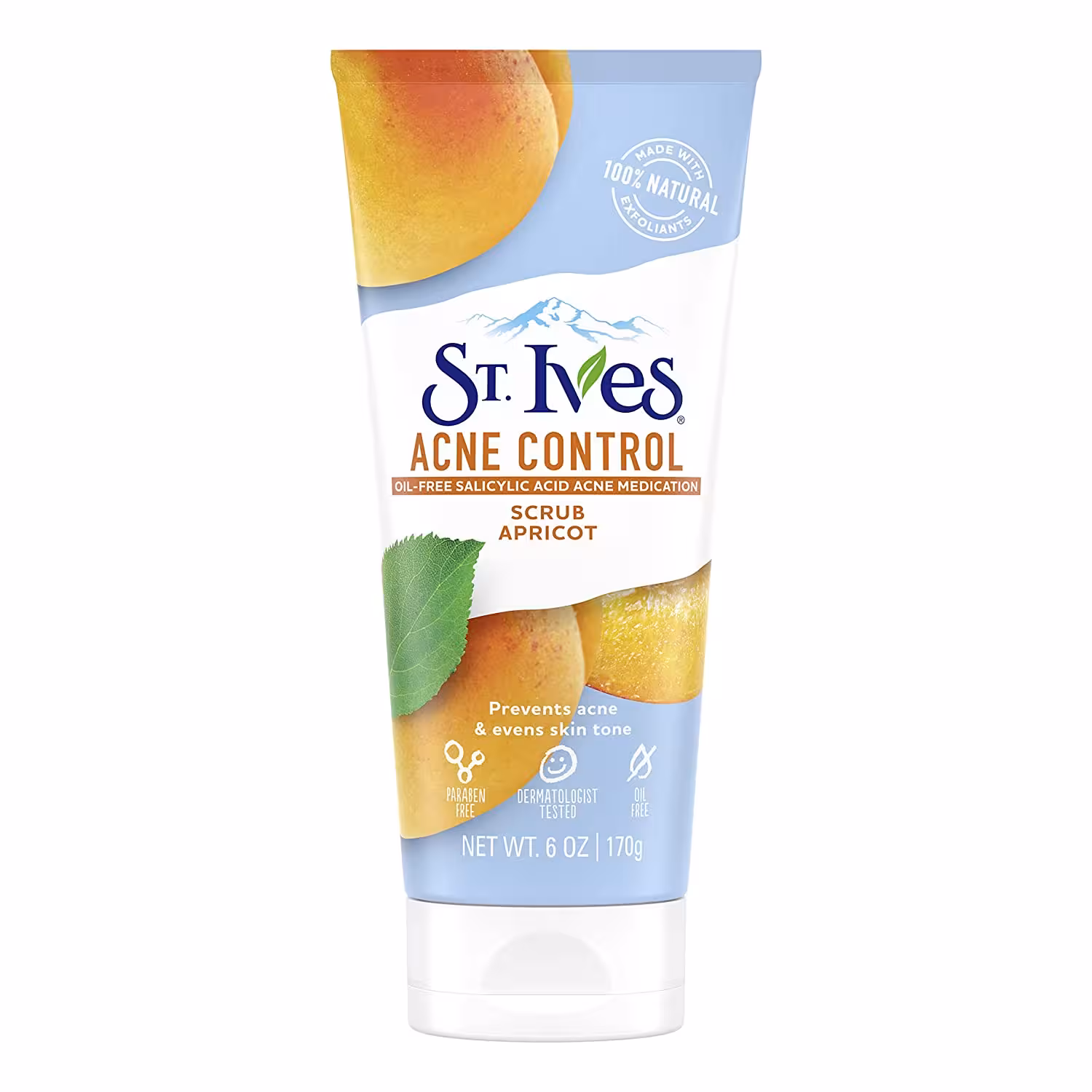 اسکراب صورت سینت ایوز مدل Apricot حجم 170 میلی لیتر