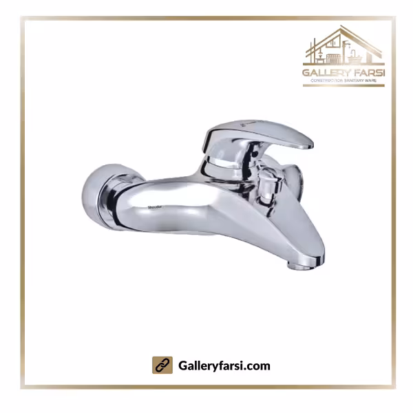 شیر حمام شودر مدل سنیور کروم