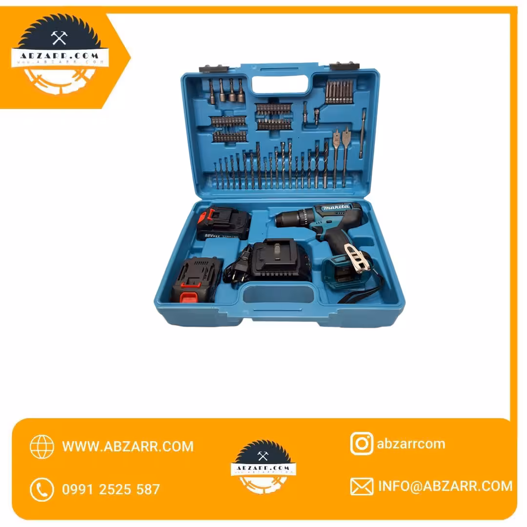 دریل شارژی 88 ولت ماکیتا مدل DDF482 (( اقساط یک ساله ))